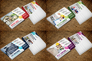Postcard Design Bundle, a Card Template by Miyaji75 (Thumbnail 5 of 20)