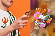 Blooming surface. Paper cut flowers, an Object Graphic by My.Ordinarty (Thumbnail 5 of 16)