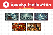 Spooky Halloween Background, a Background Graphic by John_Walker (Thumbnail 1 of 3)