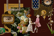 LOVER'S EYES Collage Pack, an Object Graphic by Desert Poetic (Thumbnail 5 of 15)
