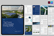 Digital Brochure & Ebook Template, a Brochure Template by BrandPacks (Thumbnail 1 of 6)
