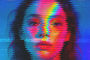 Sideways Glitch Photo Effect, a Layer Style Add-On by DesignerCandies (Thumbnail 3 of 7)