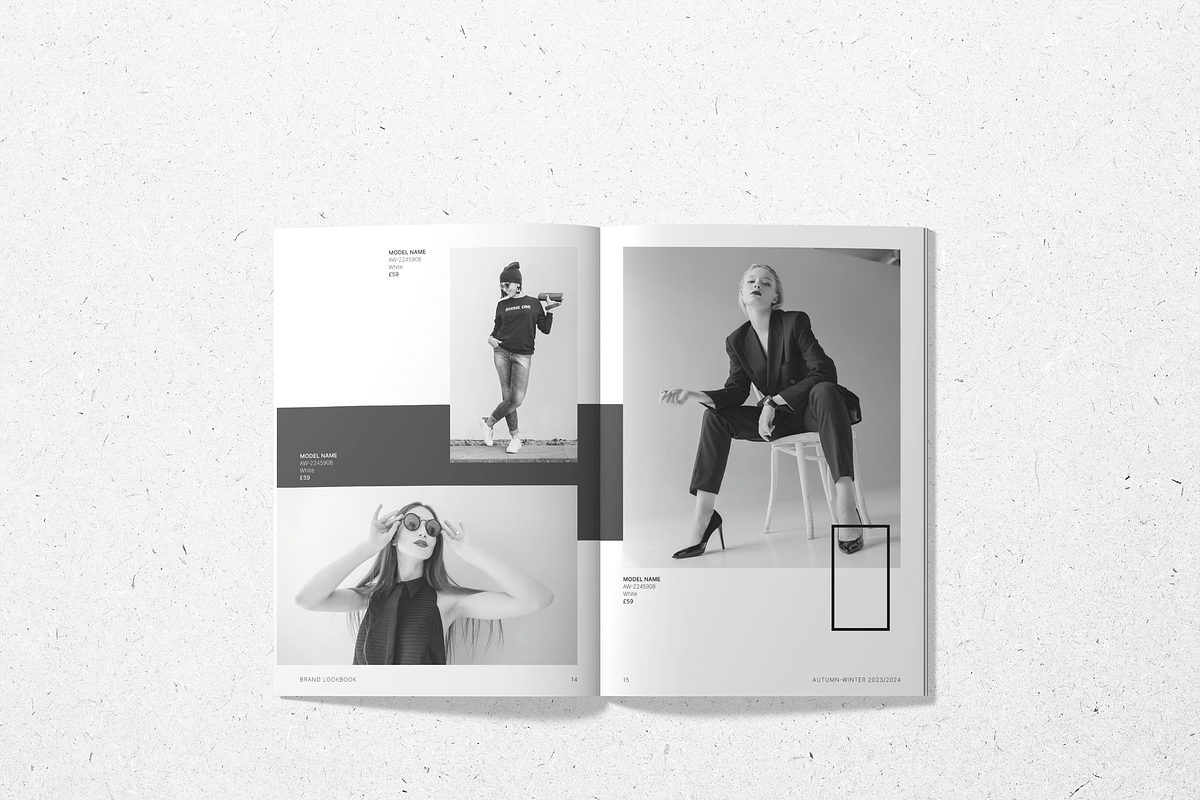 LULAH Fashion Lookbook, a Magazine Template by SonaGeciova (Photo 9 of 19)