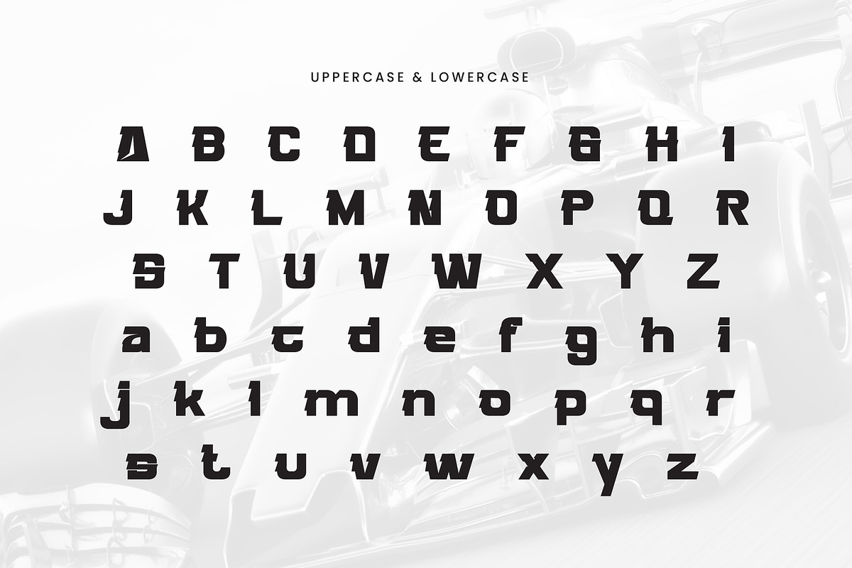 Afigre Racing Font, a Sans Serif Font by Randi Irvan | Rvandtype (Photo 8 of 11)