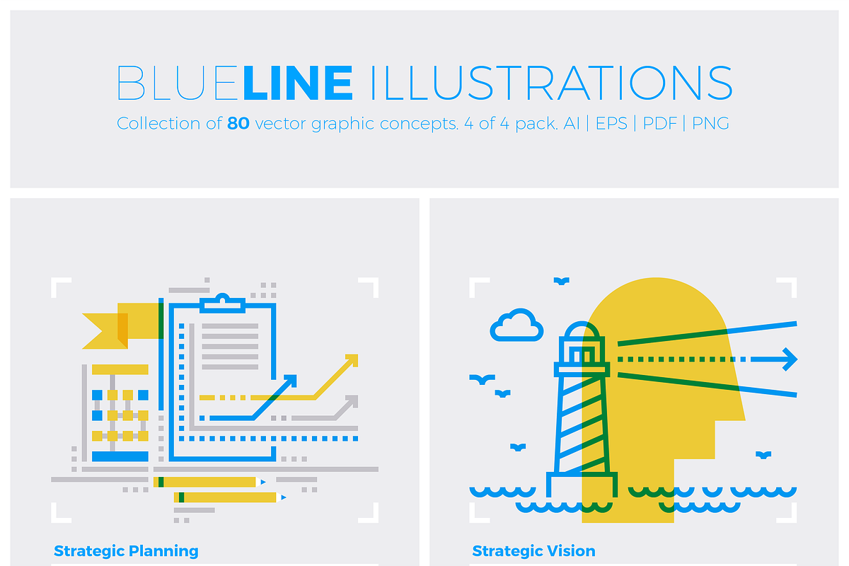 Blueline Illustrations Collection, an Outline Icon by Anatolii Babii (Photo 6 of 6)
