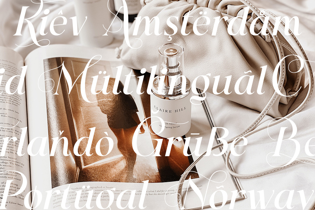 East of Wild | Luxury ornament serif, a Serif Font by ClevUs (Photo 10 of 12)