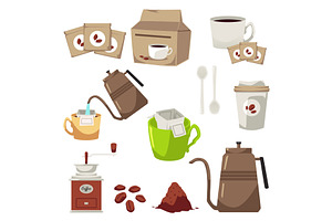 Drip Coffee And Brewing Process