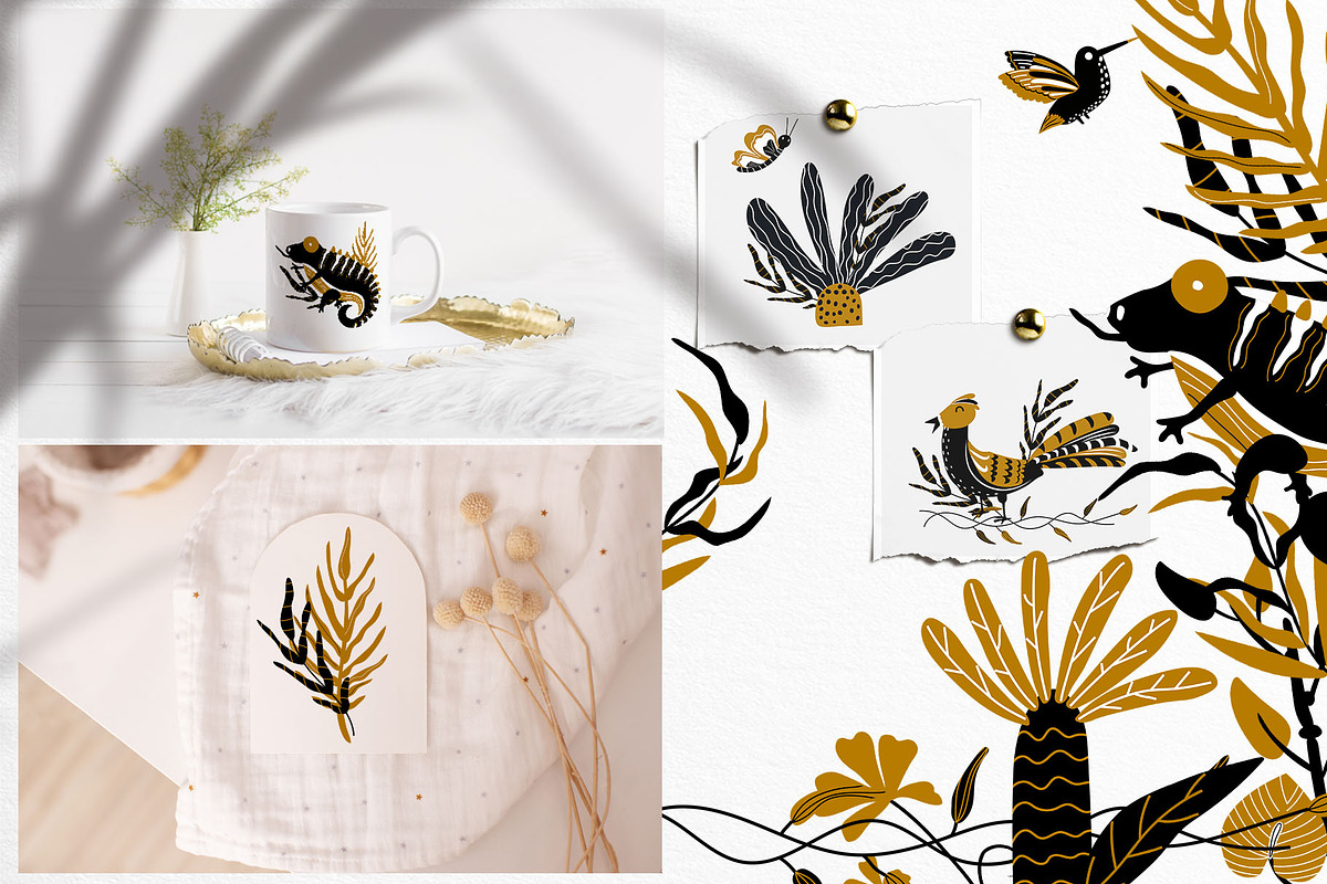 Jungle Animals collection, an Animal Illustration by Usis (Photo 18 of 20)