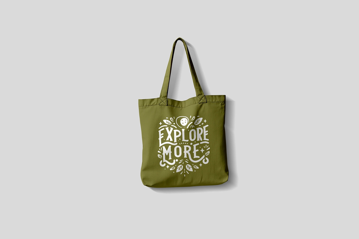 Realistic Tote Bag Mockup PSD, a Merchandise Mockup by MA-KING_ART (Photo 5 of 5)