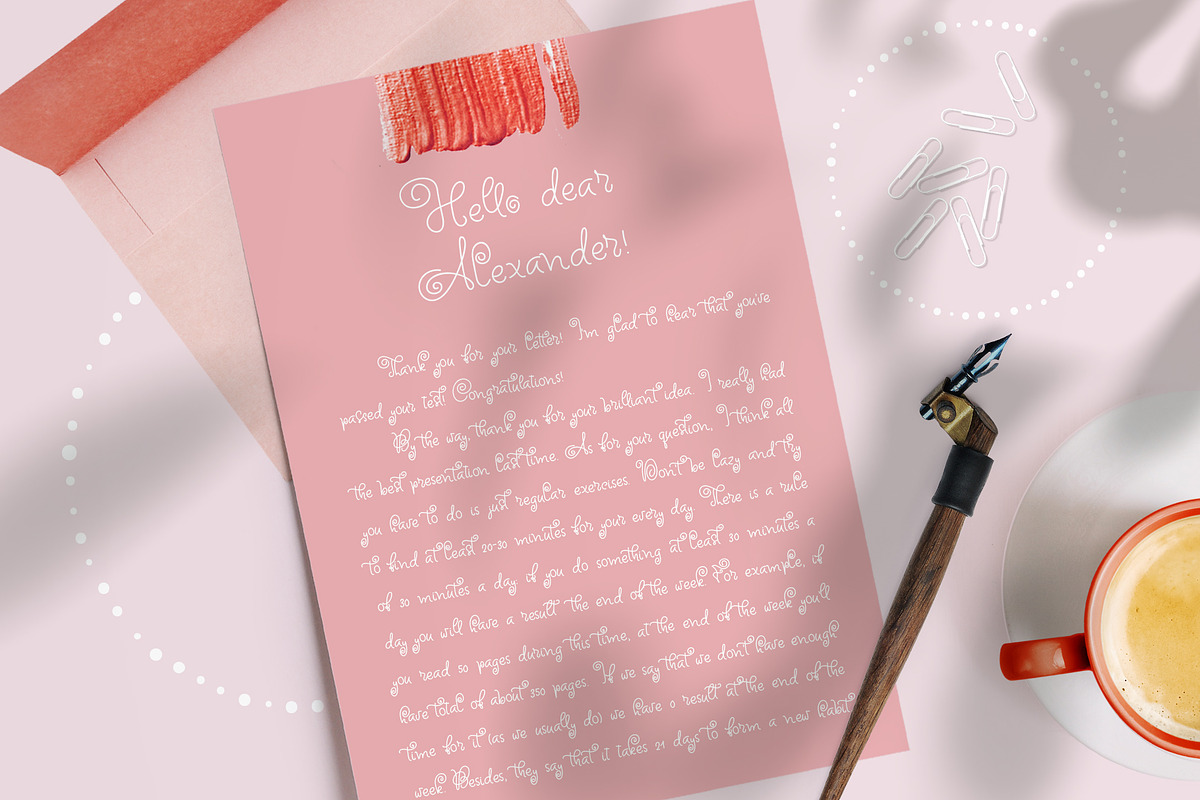 Circle Around handwritten Kids Font preview 6