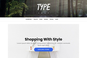 Type WordPress Theme