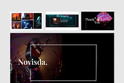 Novisda - Concert Google Slides, a Presentation Template by eunavia (Thumbnail 7 of 7)
