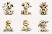 Whimsical Spring Clipart, an Illustration by CreationArt (Thumbnail 7 of 7)