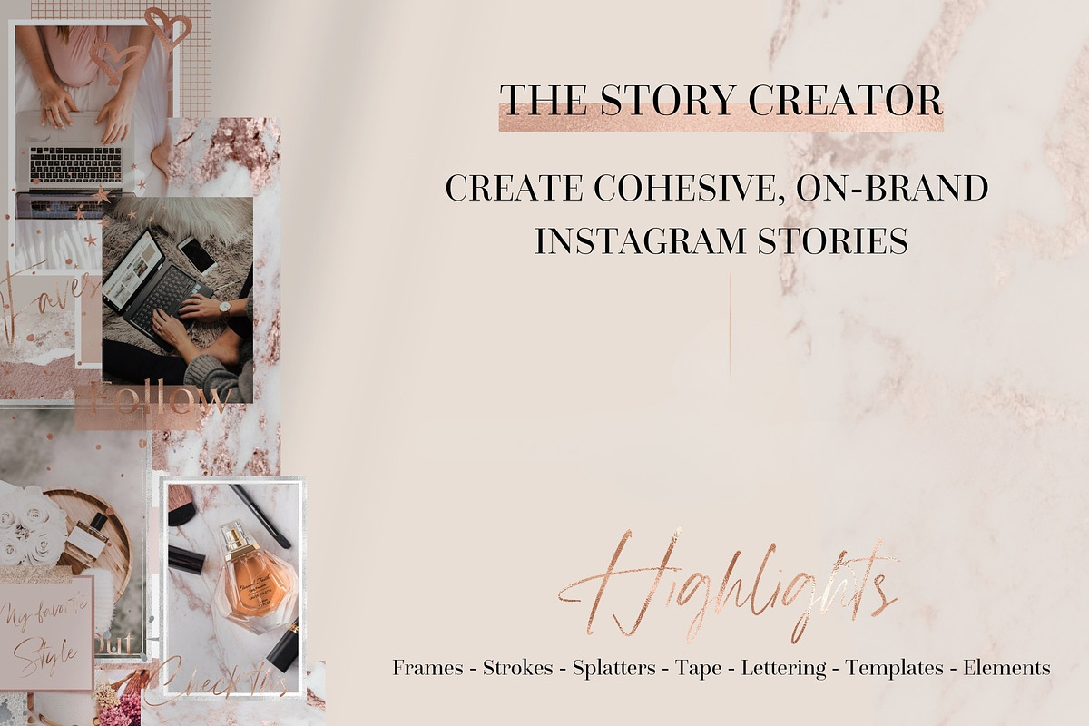 THE STORY CREATOR - Instagram, a Social Media Template by Brand & Palms (Photo 2 of 11)