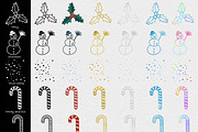 Winter Procreate Brushes & Stamps, a Shape Add-On by Ducatum (Thumbnail 4 of 8)