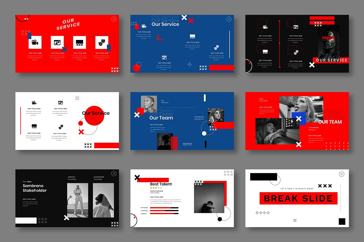 Sambreno - Creative Google Slide, a Presentation Template by Dens Creative Studio (Photo 3 of 6)