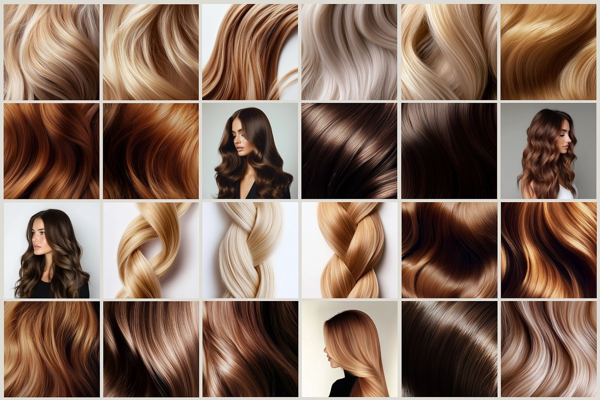 300 Hair Stock Images Bundle, a Beauty & Fashion Photo by Instprofi | Studio Estimo (Photo 6 of 14)