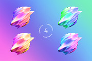 3D Gradient Abstract - 168 Shapes, an Object Graphic by assetpro.design (Thumbnail 8 of 10)