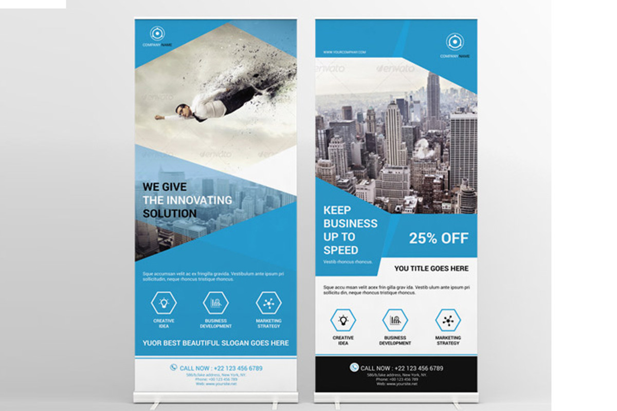 Corporate Rollup Banner-V05, a Marketing Template by Template Shop (Photo 1 of 4)