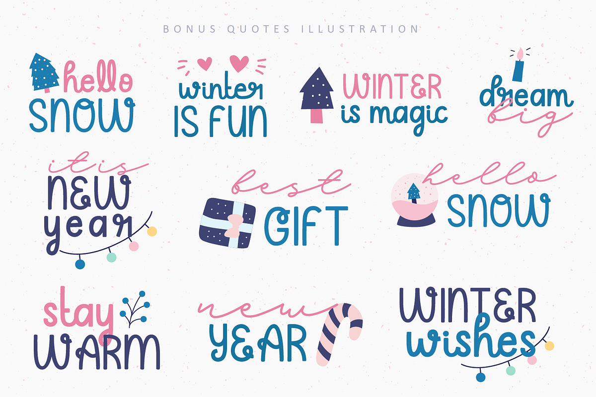 Winter Moodboard | Handwritten Font, a Script Font by Suntype | Sunshine Std (Photo 9 of 9)
