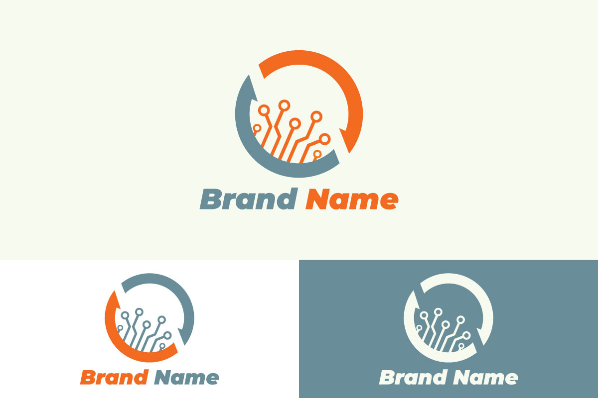 Technology Logo Design Collection