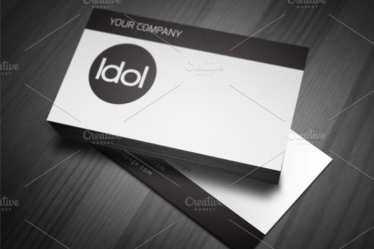 Minimal Business Card Template, a Business Card Template by felicidads (Photo 2 of 2)