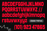 Bosden – Bold Display Sans Font, a Sans Serif Font by Sekyra Lab (Thumbnail 3 of 11)