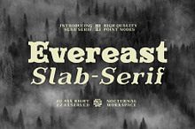 Evereast Slab Serif