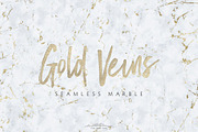 Seamless Marble Textures Gold Veins, a Texture Graphic by The Paper Town (Thumbnail 1 of 4)