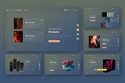 Homepage Powerpoint, a Presentation Template by NecrolitSlide (Thumbnail 5 of 12)