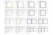 Minimalist Frame Mockup Bundle Set, a Print Template by VNmockup (Thumbnail 10 of 16)