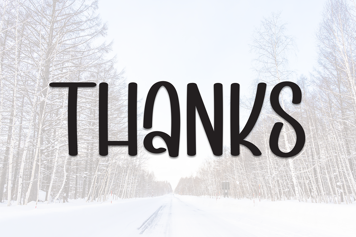 Mountain Christmas | Script Font, a Script Font by Scratchones (Photo 8 of 8)