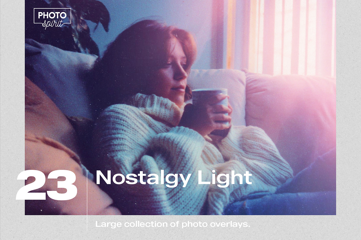 Nostalgy Light Overlays, a Texture Graphic by PhotoSpirit (Photo 1 of 8)