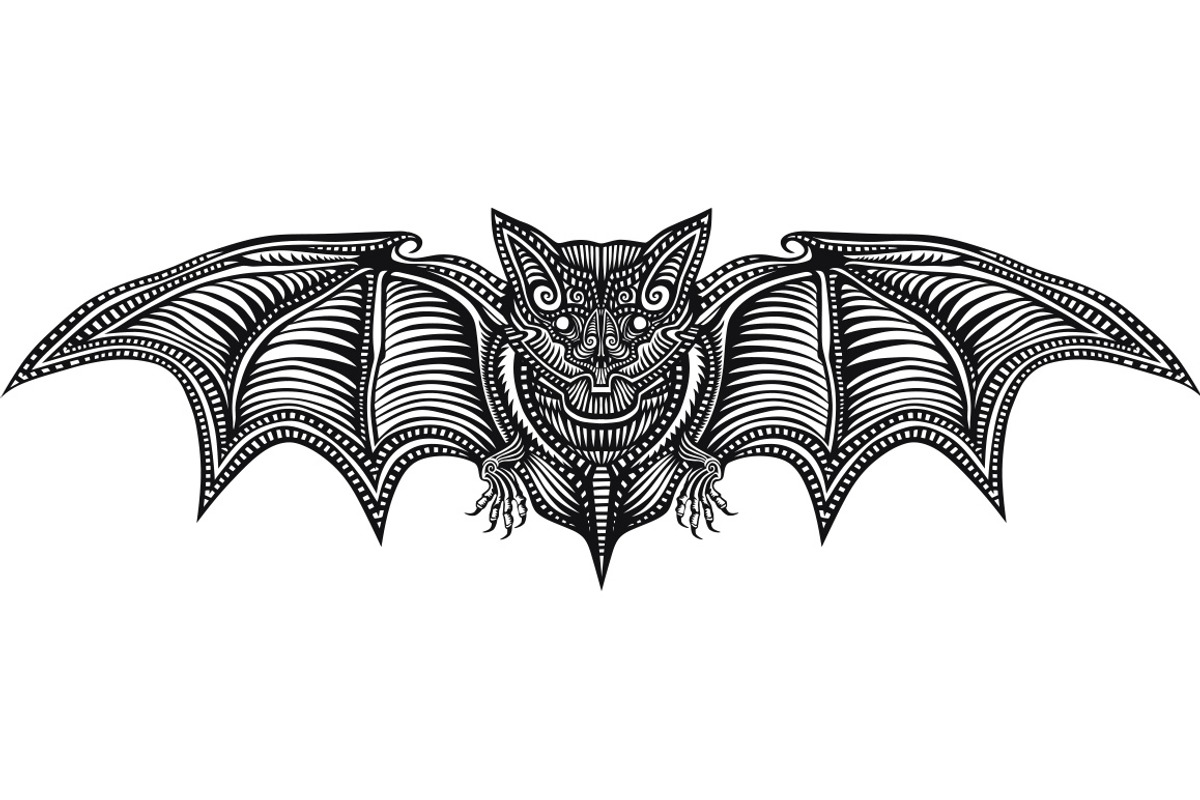VAMPIRE, an Animal Illustration by Bakhtiozin art graphic (Photo 2 of 4)