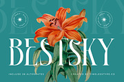 Bestsky Modern Luxury Display Serif, a Serif Font by timelesstype.co (Thumbnail 1 of 20)
