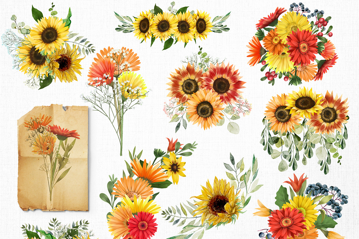 Warm flowers, an Illustration by Skliarova (Photo 3 of 12)