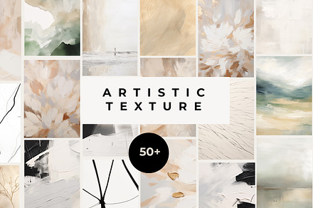 Abstract Neutral Textures & Prints, a Background Graphic by Laras Wonderland