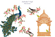 Havelis of Rajasthan, a Decorative Illustration by MenoMelo Studio (Thumbnail 7 of 8)
