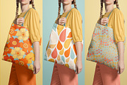 Amazing 70s. Retro Patterns., a Pattern Graphic by Mona Monash (Thumbnail 7 of 8)