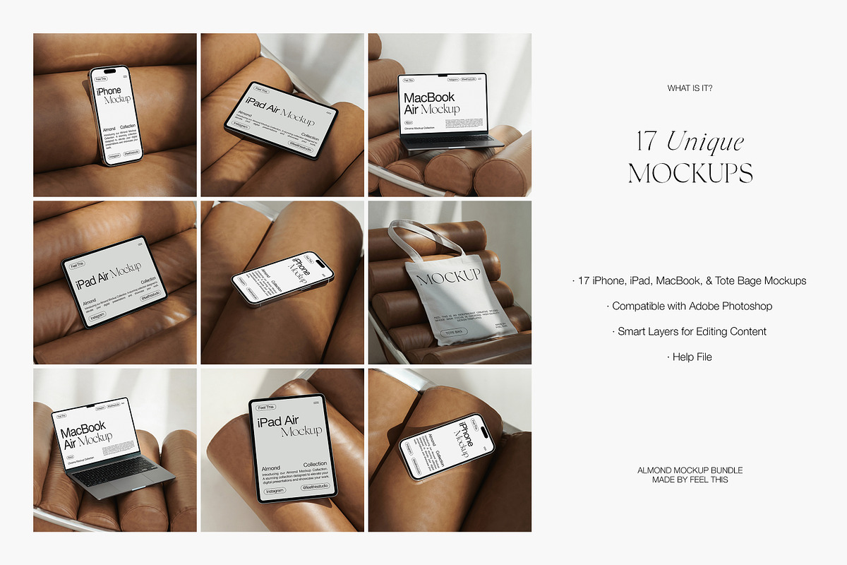 Device & Branding Mockup Bundle, an iPad Mockup by Feel This (Photo 2 of 18)