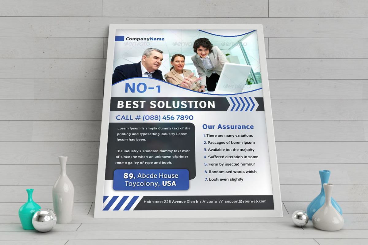 Business Solution Flyer, a Flyer Template by Dotnpix (Photo 2 of 3)