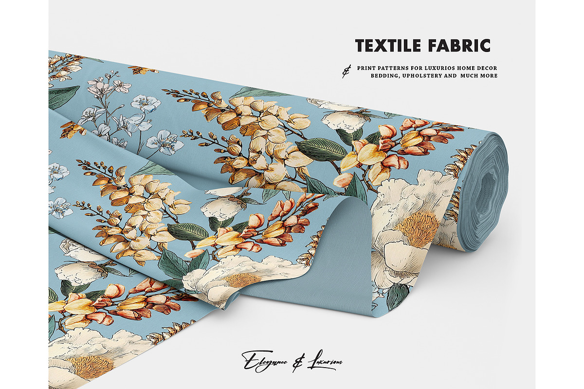 Flower lush peony seamless pattern, a Pattern Graphic by Milatoo (Photo 9 of 10)