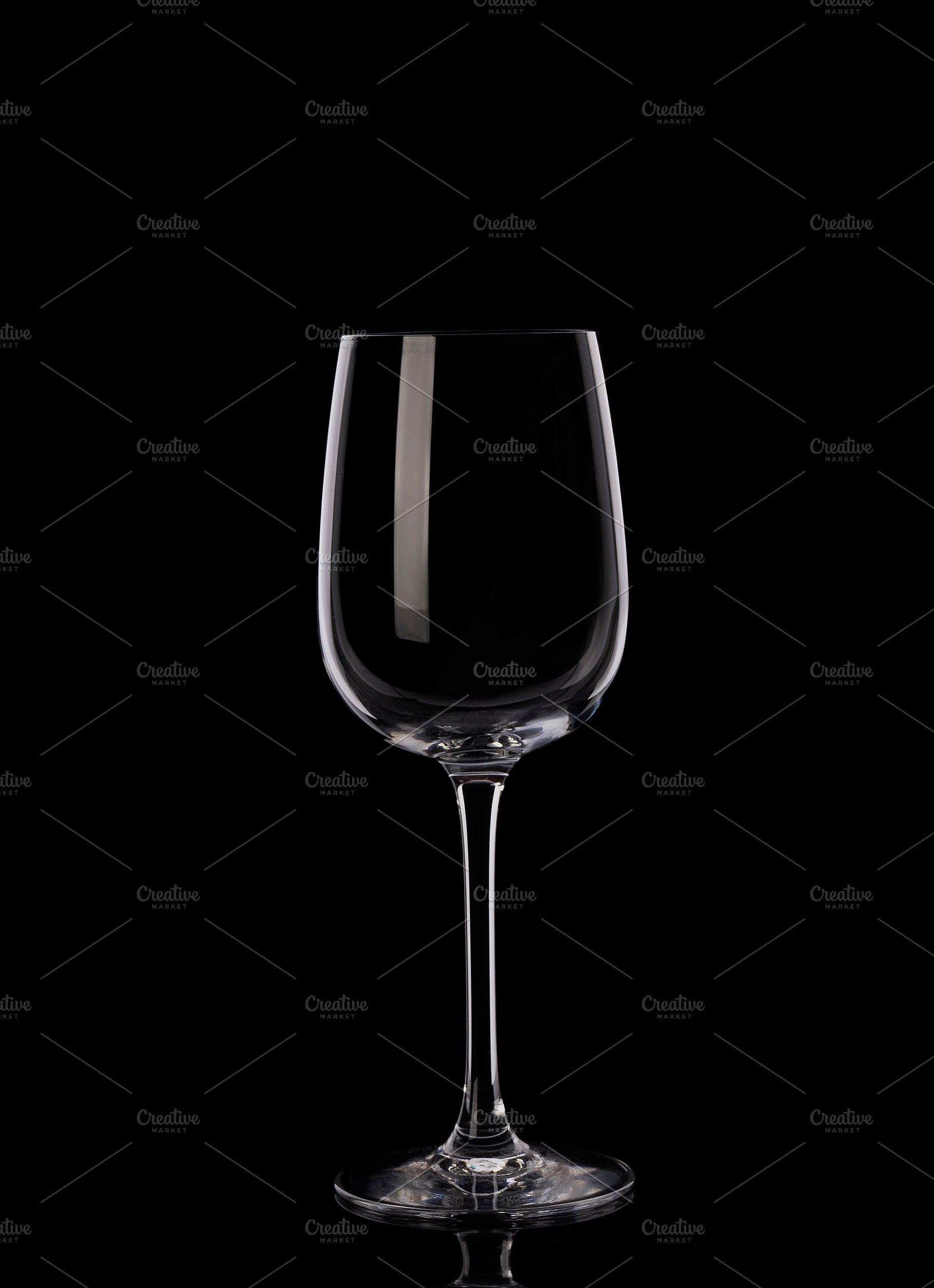 Wine glass stock photo containing glass and wine, a Food & Drink Photo by Alexander Novikov
