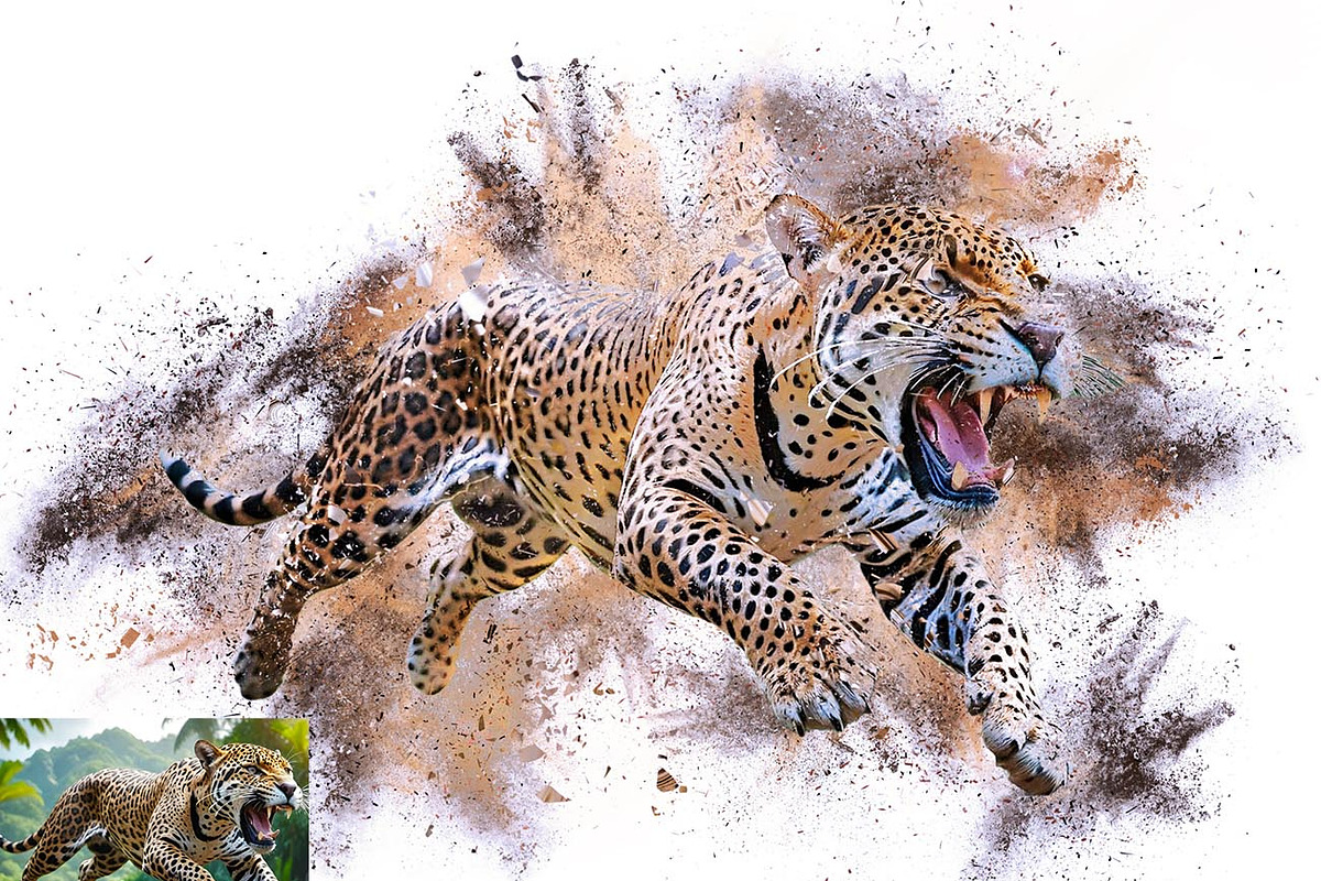 Sandstorm Effect Photoshop Action, an Action Add-On by Studio Retouch (Photo 8 of 11)