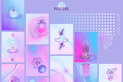 NEON CHIC-backgrounds and elements, a Background Graphic by Collection by VY (Thumbnail 10 of 12)
