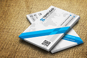 Corporate Business Card CM075, a Business Card Template by annozio (Thumbnail 2 of 4)