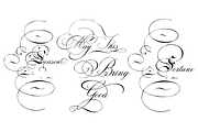 Indenture English Penman, a Script Font by Intellecta Design (Thumbnail 5 of 5)
