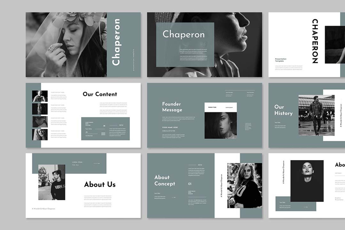 Chaperon Presentation Template, a Presentation Template by Analogous Temp (Photo 3 of 5)