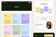 Life Coach Wix Studio Template, a Wix Template by RiveupDigital (Thumbnail 7 of 8)