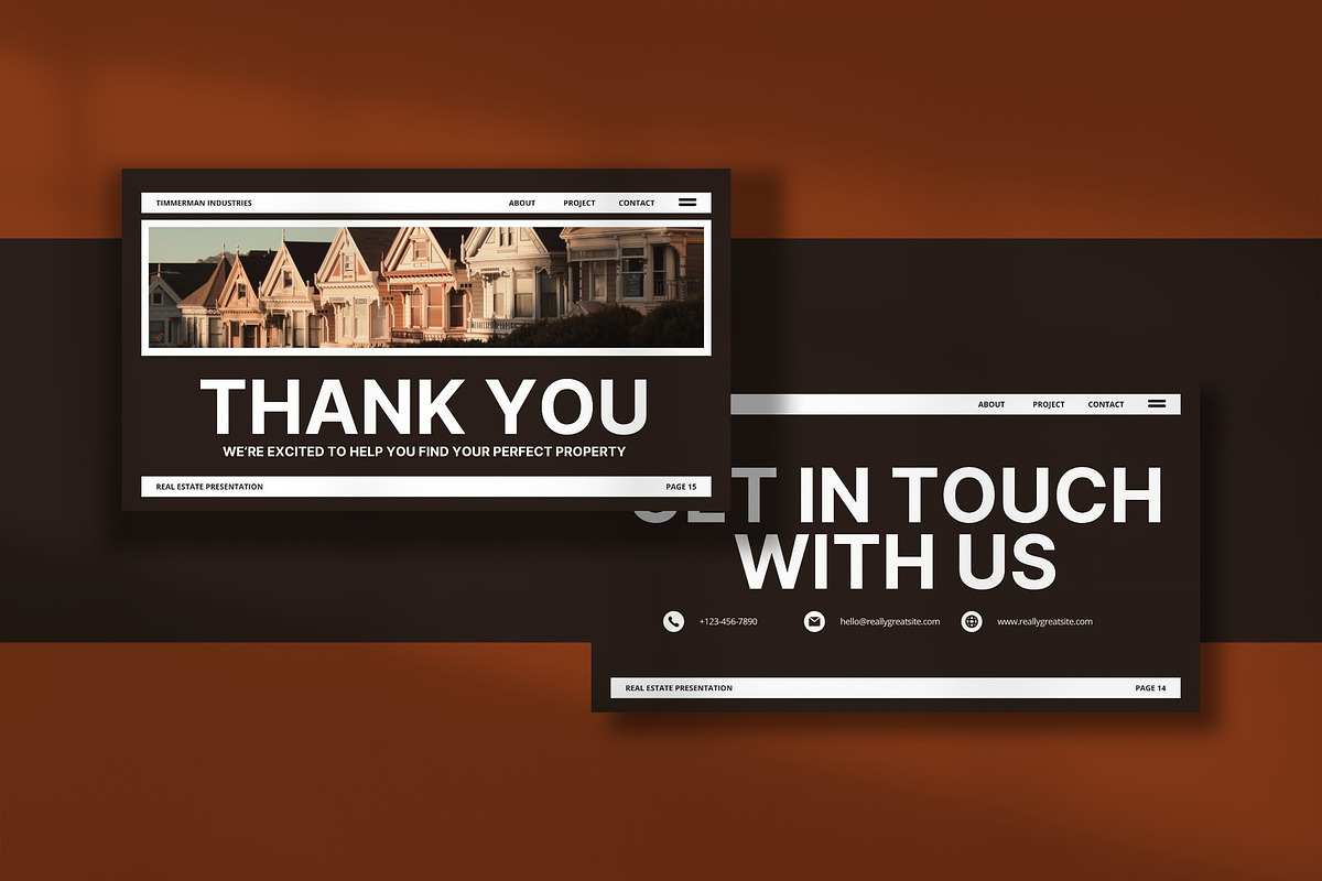 Real Estate Presentation Template, a Presentation Template by Glyphminds Studios (Photo 4 of 4)